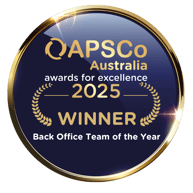Winner - Back Office Team of the Year