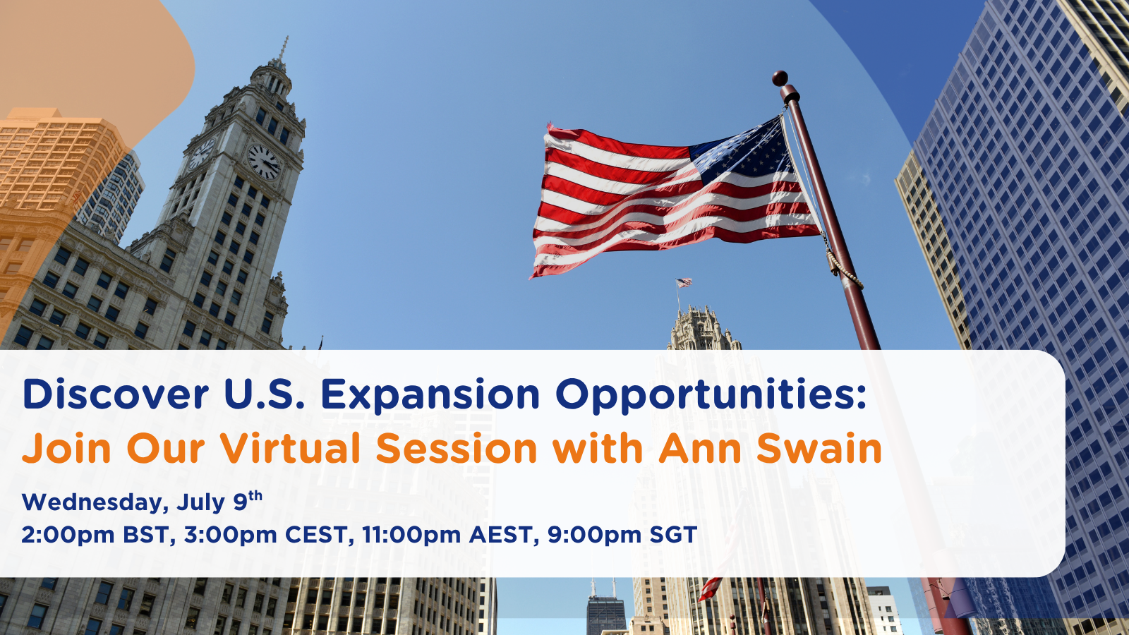 Discover U.S. Expansion Opportunities | Virtual Session with Ann Swain