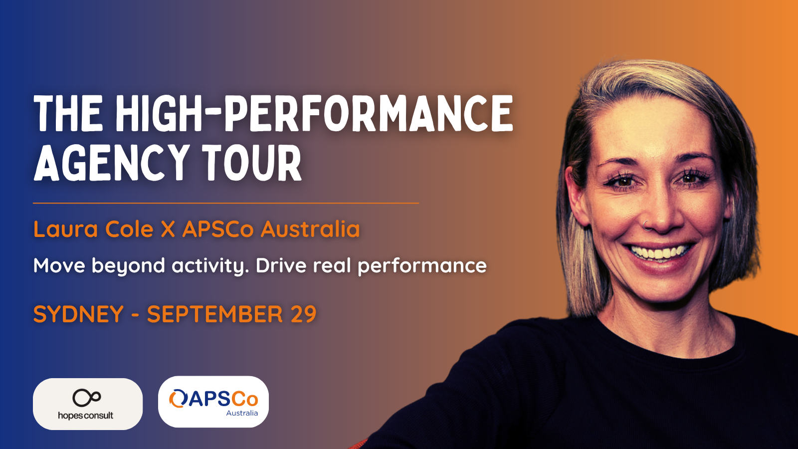 The High-Performance Agency Tour - Sydney