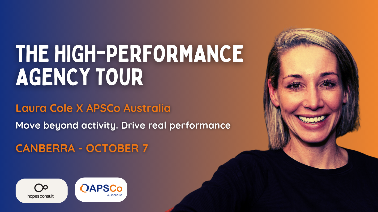 The High-Performance Agency Tour - Canberra