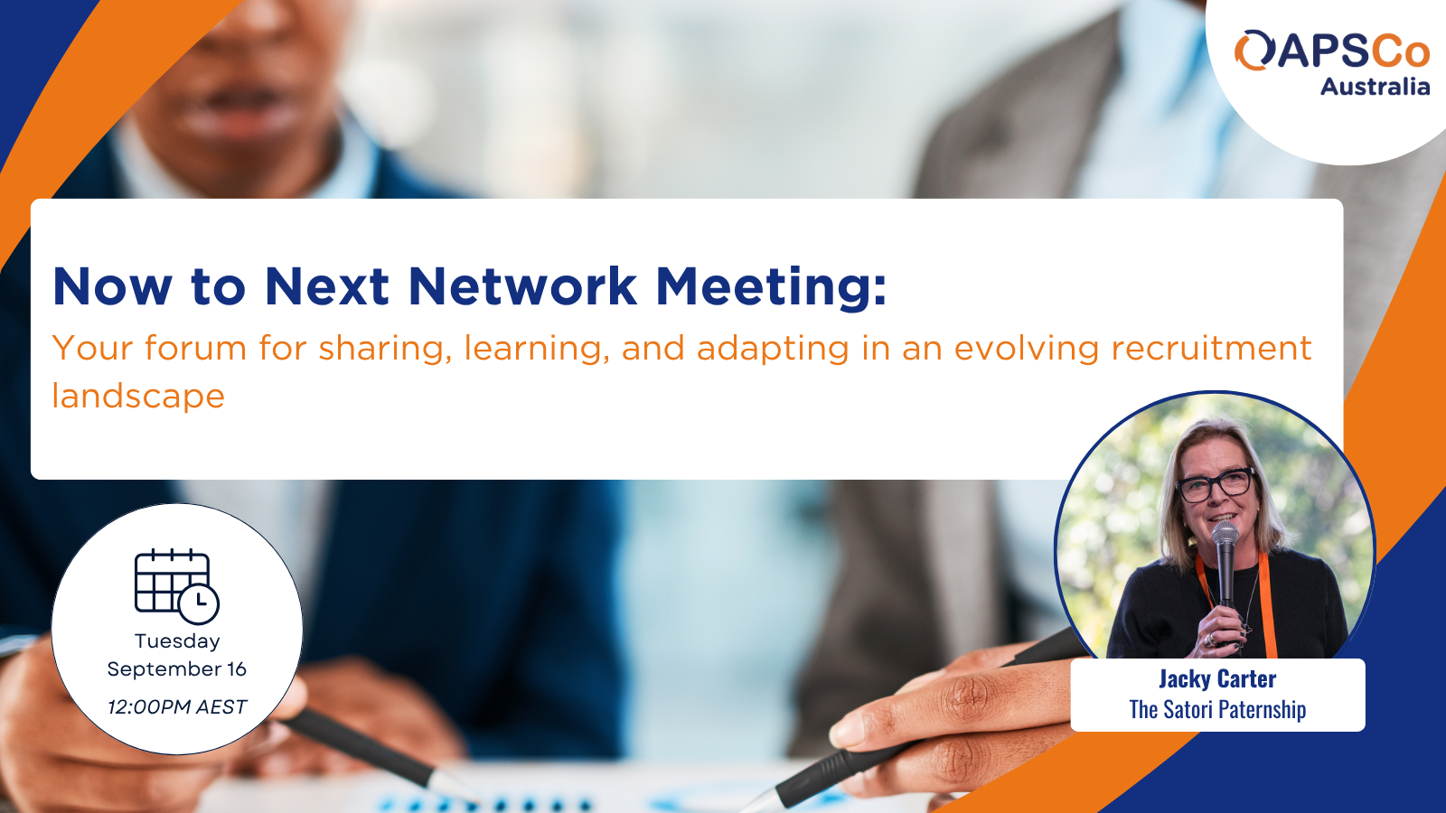 Now to Next Network Meeting