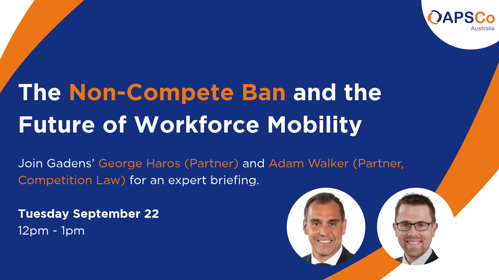 The Non-Compete Ban and the Future of Workforce Mobility - recording