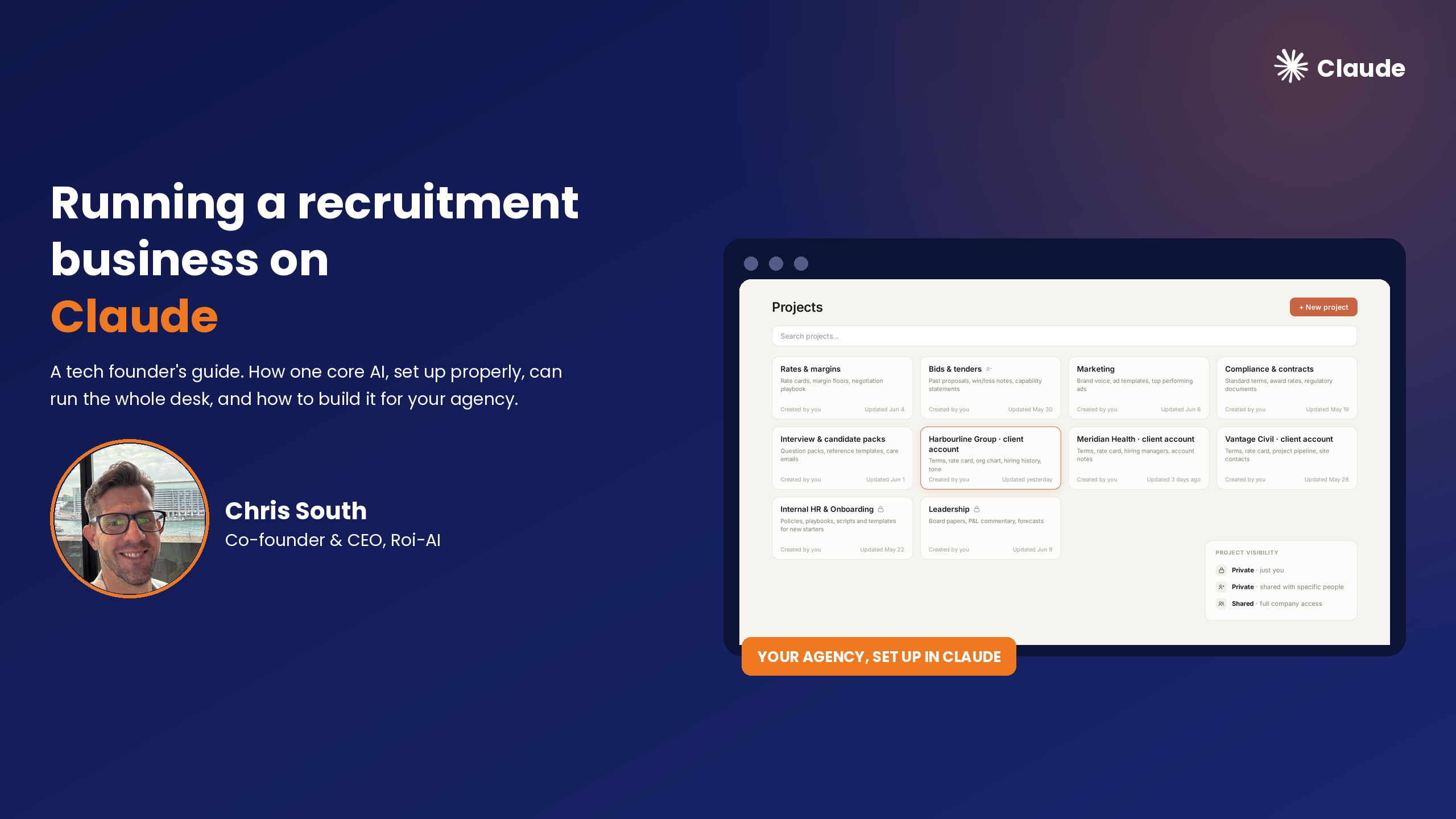Running a recruitment business on Claude: a tech founder’s guide
